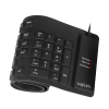 Logilink | Flexible waterproof Keyboard USB + PS/2 | ID0019A | Flexible keyboard | Wired | DE | Black