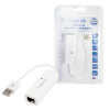 Logilink | Fast Ethernet USB 2.0 to RJ45 Adapter: | 0.115 m | White | USB-A to RJ45