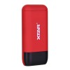 XTAR PB2S red battery charger / power bank to Li-ion 18650 / 20700 / 21700