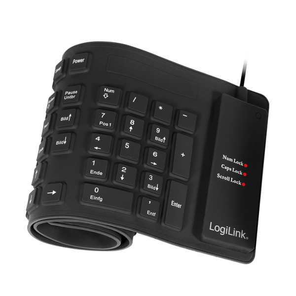 Logilink | Flexible waterproof Keyboard USB ...