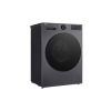 LG Washing machine | F2X50S9TBB | Energy efficiency class A | Front loading | Washing capacity 9 kg | 1200 RPM | Depth 48 cm | Width 60 cm | Display | LED | Steam function | Direct drive | Wi-Fi | Matte Black