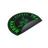 Razer Team Razer Floor Mat 100% Recycled Polyester Velvet/100% Recycled Non-woven Fabric | Floor Rug | Black/Green