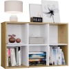 MALAX MINI 2X3 ARTISAN/WHITE BOOKCASE