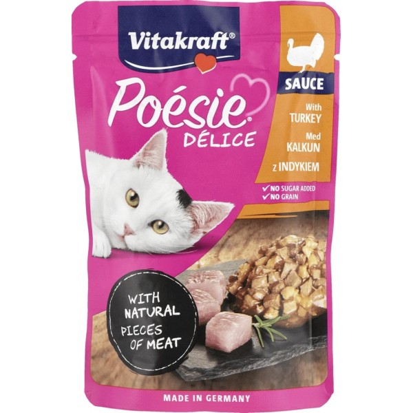 VITAKRAFT POESIE DELICE turkey for cats ...