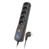 LESTAR LV 530W power extension 1.5 m 230 AC outlet(s) Indoor Black