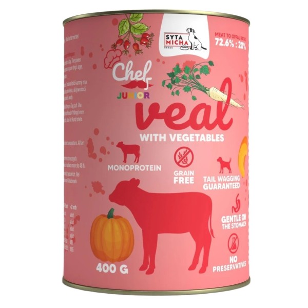 SYTA MICHA Chef Veal with vegetables ...