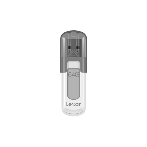 Lexar | Flash drive | JumpDrive V100 | 64 GB | USB 3.0 | Grey