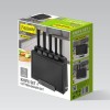 Zestaw noży i desek MR-1412-BLACK MAESTRO