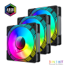 Gamemax | Case fan | KF300R BK | Black