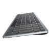 Dell | Keyboard | KB740 | Keyboard | Wireless | RU | Titan Gray | 2.4 GHz, Bluetooth 5.0 | 506 g