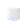 QIU bedside table 2 pcs. 46x41.5x53 cm white glossy/white glossy