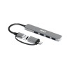 PORT CONNECT Hub USB 4 Ports 3.0 Slim Combo for BtoC | PORT CONNECT