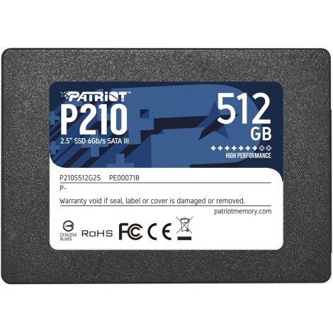 Patriot Memory P210 2.5" 512 GB Serial ATA  III