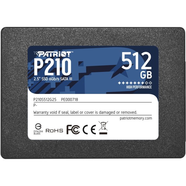 Patriot Memory P210 2.5" 512 GB ...