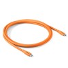 CABLE USB-C TO USB-C 2M/M/M ORANGE CAC-3000 CLUB3D