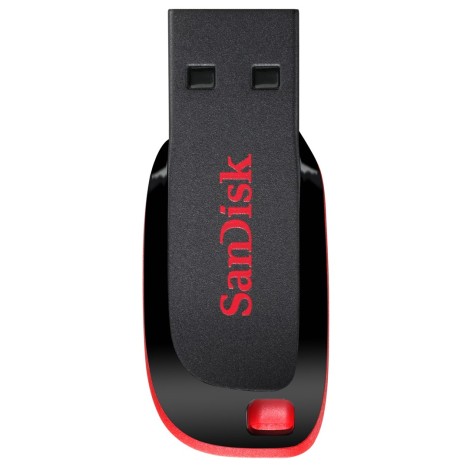 SanDisk Cruzer Blade USB flash drive 64 GB USB Type-A 2.0 Black, Red