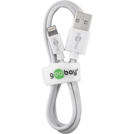 Goobay | Lightning USB charging and sync cable | 54600 | USB-C to Lightning Apple Lightnin male (8-pin) | USB 2.0 male (type A)