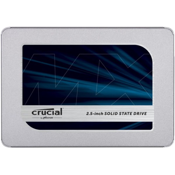 SSD|CRUCIAL|MX500|500GB|SATA 3.0|TLC|Write speed 510 MBytes/sec|Read speed ...