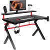 Huzaro Hero 5.0 computer desk Black, Red