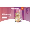 MARIOINEX Klocki Mini Waffle Princess Wieża Fantazji, 148 elementów