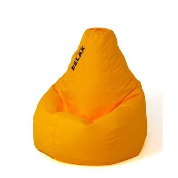 Sako bag pouffe Pear yellow XL ...