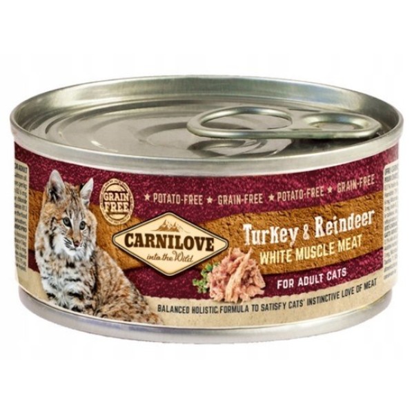 CARNILOVE Cat Turkey & Reindeer White ...
