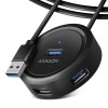 I/O HUB USB3.2 4PORT ROUND/1.2M HUE-P1AL AXAGON