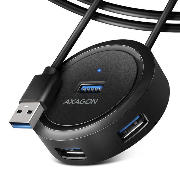 I/O HUB USB3.2 4PORT ROUND/1.2M HUE-P1AL ...