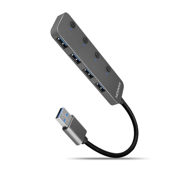 I/O USB HUB SWITCH 4PORT/0.2M HUE-MSA ...