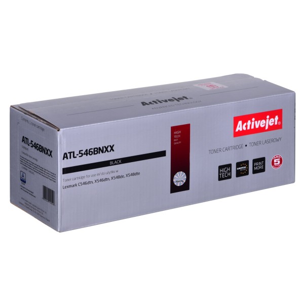 Activejet ATL-546BNXX Toner (replacement for LEXMARK ...