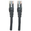 Intellinet Network Patch Cable, Cat6, 3m, Black, CCA, U/UTP, PVC, RJ45, Gold Plated Contacts, Snagless, Booted, Lifetime Warranty, Polybag