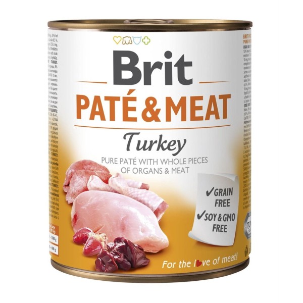 BRIT Paté & Meat with Turkey ...