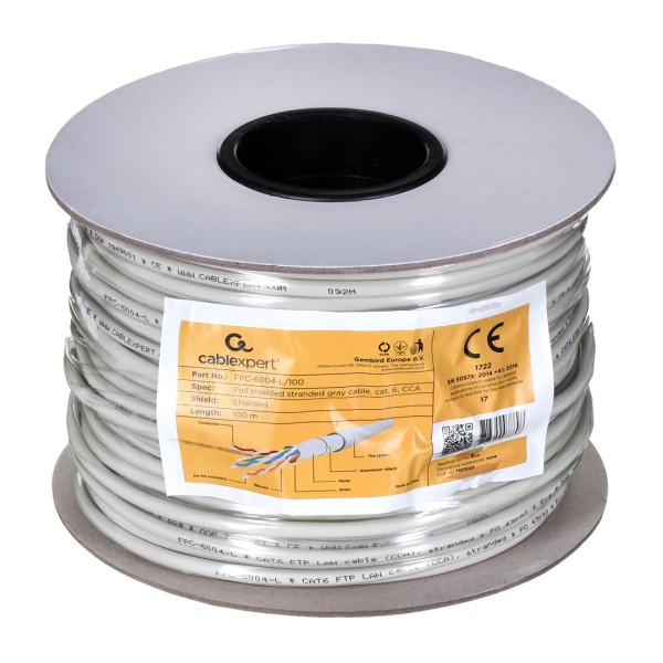 Gembird CAT6 FTP 100m networking cable ...