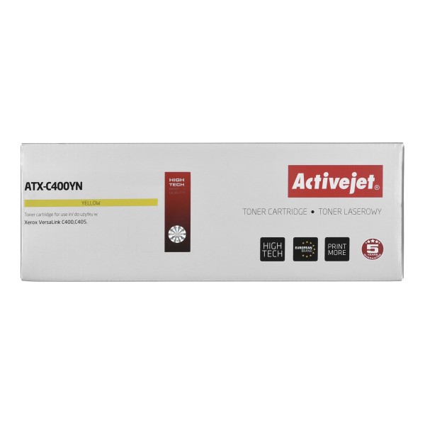 Activejet ATX-C400YN Toner (replacement for Xerox ...