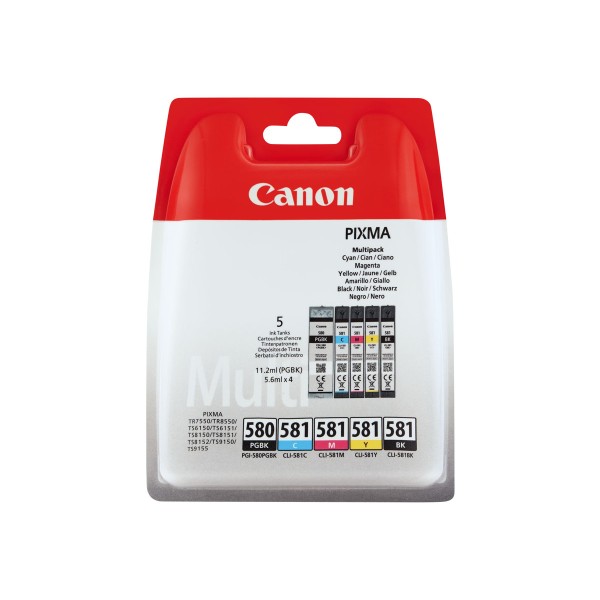 Canon Multipack Ink Cartridges | CLI-581 ...