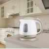 Electric kettle Maestro MR-012, white and beige