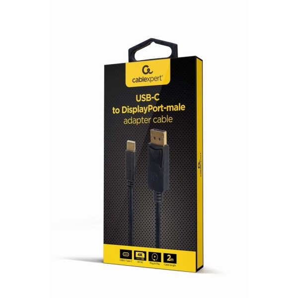 CABLE USB-C TO DP 2M/A-CM-DPM-01 GEMBIRD