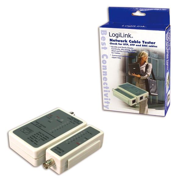 Logilink | Cable tester for RJ45 ...