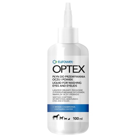 EUROWET Optex - eye cleaning liquid for dogs and cats - 100 ml