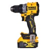 DEWALT XR Brushless Drill Driver | DCD800P2T-QW | 500 W | 18 V | 2x5 Ah