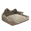 GO GIFT Prince beige XL  - pet bed - 60 x 45 x 10 cm