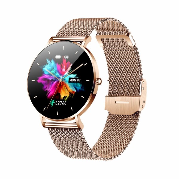 Manta Alexa women's smartwatch gold + ...