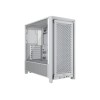 Corsair PC Case | Frame 4000D Modular | White | Mid-Tower | Power supply included No