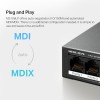 Switch|MERCUSYS|MS106LP|Desktop/pedestal|6x10Base-T / 100Base-TX|PoE+ ports 4|MS106LP