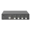 DIGITUS KVM Switch 2x1 HDMI 4-Port