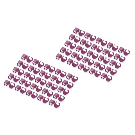 Digitus | Color clips for Patch cable | A-CC-MG | Magenta