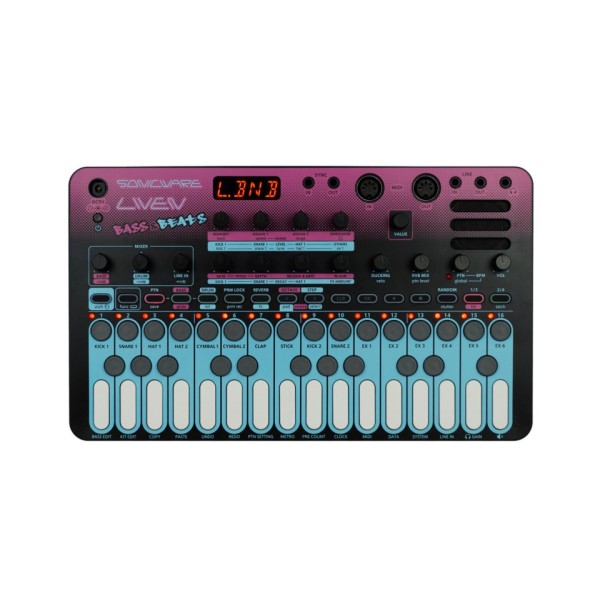 Sonicware LIVEN Bass&Beats - Bass synthesizer ...