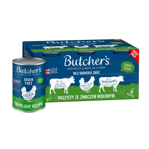 BUTCHER'S Original Mega pack mix tripe ...