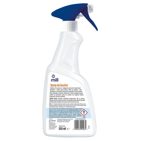 Mill Kitchen cleaning spray 555 ml