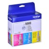 Brother BT5000CLVAL ink cartridge 3 pc(s) Compatible Cyan, Magenta, Yellow